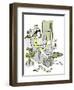 Hazel Cartoon-Ted Key-Framed Giclee Print