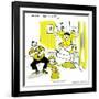 Hazel Cartoon-Ted Key-Framed Giclee Print