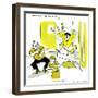 Hazel Cartoon-Ted Key-Framed Giclee Print