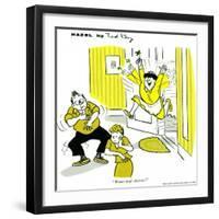 Hazel Cartoon-Ted Key-Framed Giclee Print