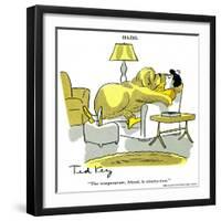 Hazel Cartoon-Ted Key-Framed Giclee Print