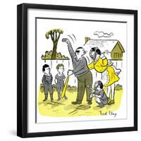 Hazel Cartoon-Ted Key-Framed Giclee Print