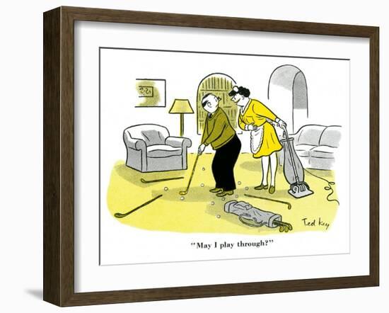 Hazel Cartoon-Ted Key-Framed Giclee Print