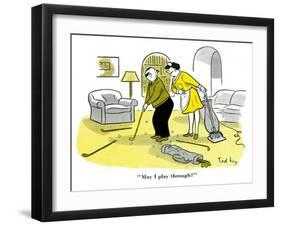 Hazel Cartoon-Ted Key-Framed Giclee Print