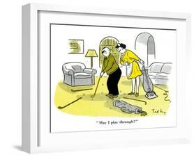 Hazel Cartoon-Ted Key-Framed Giclee Print