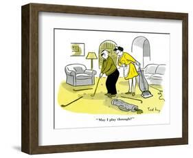 Hazel Cartoon-Ted Key-Framed Giclee Print