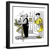 Hazel Cartoon-Ted Key-Framed Giclee Print