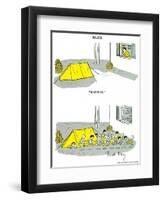 Hazel Cartoon-Ted Key-Framed Giclee Print