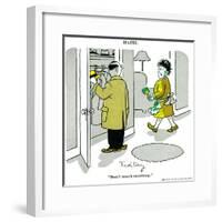 Hazel Cartoon-Ted Key-Framed Giclee Print