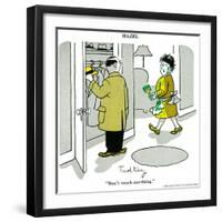 Hazel Cartoon-Ted Key-Framed Giclee Print