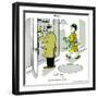 Hazel Cartoon-Ted Key-Framed Giclee Print