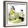 Hazel Cartoon-Ted Key-Framed Premium Giclee Print