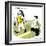 Hazel Cartoon-Ted Key-Framed Premium Giclee Print