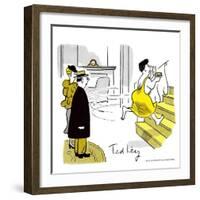 Hazel Cartoon-Ted Key-Framed Giclee Print