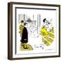 Hazel Cartoon-Ted Key-Framed Giclee Print