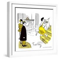 Hazel Cartoon-Ted Key-Framed Giclee Print