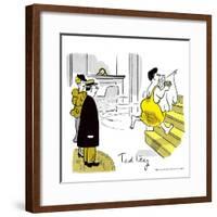 Hazel Cartoon-Ted Key-Framed Giclee Print