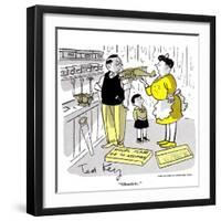 Hazel Cartoon-Ted Key-Framed Giclee Print