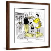 Hazel Cartoon-Ted Key-Framed Giclee Print