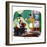 Hazel Cartoon-Ted Key-Framed Giclee Print