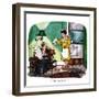 Hazel Cartoon-Ted Key-Framed Giclee Print