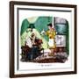 Hazel Cartoon-Ted Key-Framed Giclee Print