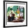 Hazel Cartoon-Ted Key-Framed Giclee Print