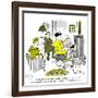 Hazel Cartoon-Ted Key-Framed Giclee Print