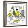 Hazel Cartoon-Ted Key-Framed Giclee Print