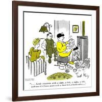 Hazel Cartoon-Ted Key-Framed Giclee Print