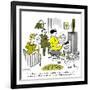 Hazel Cartoon-Ted Key-Framed Giclee Print