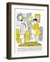 Hazel Cartoon-Ted Key-Framed Giclee Print