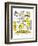 Hazel Cartoon-Ted Key-Framed Giclee Print