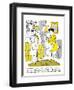 Hazel Cartoon-Ted Key-Framed Giclee Print