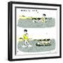 Hazel Cartoon-Ted Key-Framed Giclee Print