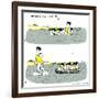 Hazel Cartoon-Ted Key-Framed Giclee Print