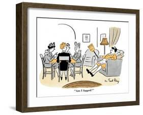 Hazel Cartoon-Ted Key-Framed Giclee Print