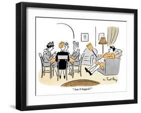 Hazel Cartoon-Ted Key-Framed Giclee Print