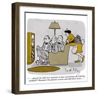 Hazel Cartoon-Ted Key-Framed Giclee Print