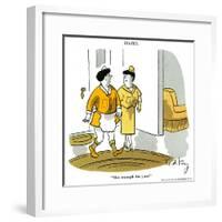 Hazel Cartoon-Ted Key-Framed Giclee Print