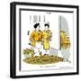 Hazel Cartoon-Ted Key-Framed Giclee Print