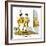 Hazel Cartoon-Ted Key-Framed Giclee Print