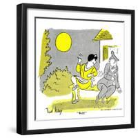 Hazel Cartoon-Ted Key-Framed Giclee Print