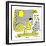 Hazel Cartoon-Ted Key-Framed Giclee Print