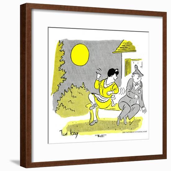 Hazel Cartoon-Ted Key-Framed Giclee Print