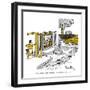 Hazel Cartoon-Ted Key-Framed Giclee Print