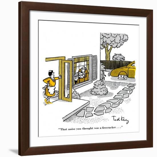 Hazel Cartoon-Ted Key-Framed Giclee Print