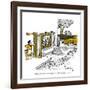 Hazel Cartoon-Ted Key-Framed Giclee Print