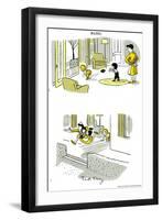 Hazel Cartoon-Ted Key-Framed Premium Giclee Print