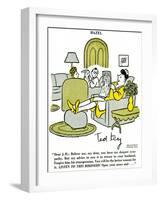 Hazel Cartoon-Ted Key-Framed Giclee Print